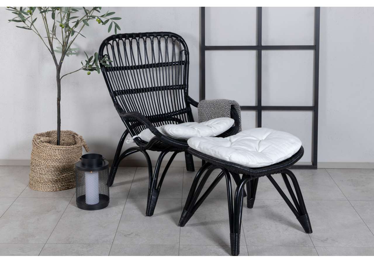 Ella Fåtölj - Svart