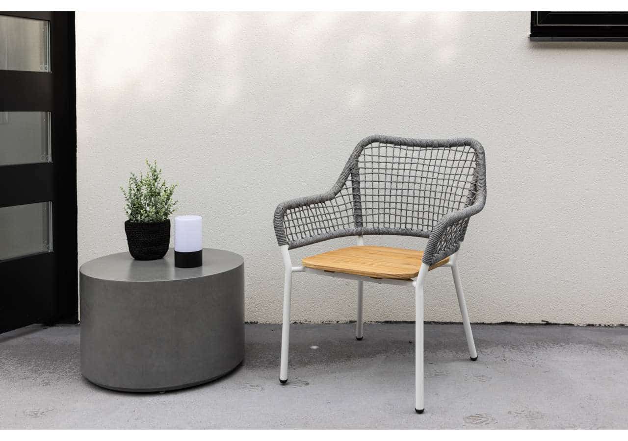 Amora Lounge Chair - Grå