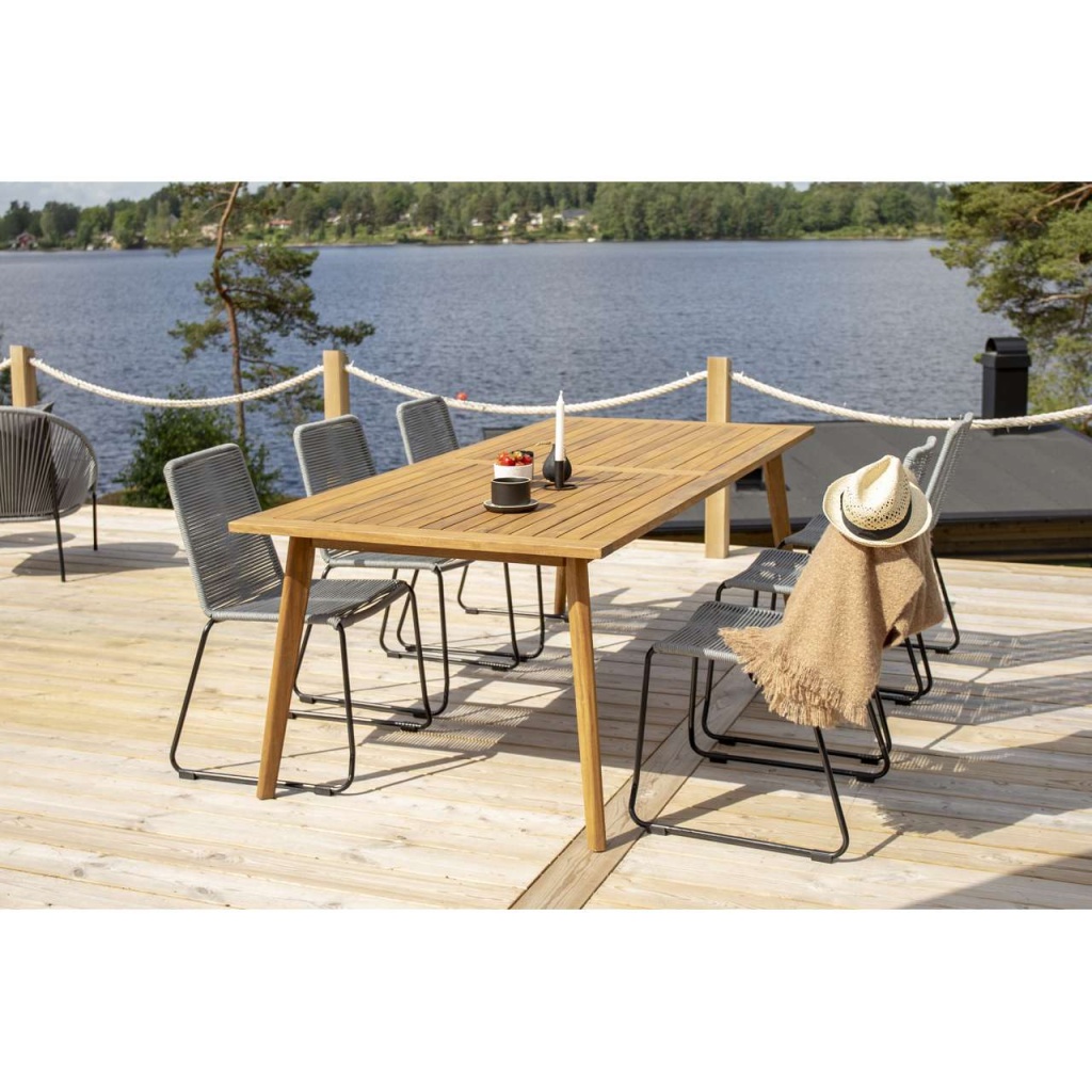 Lindos Stol - Grå