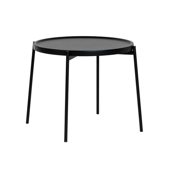 Bergön Soffbord - Diam 50 - Svart