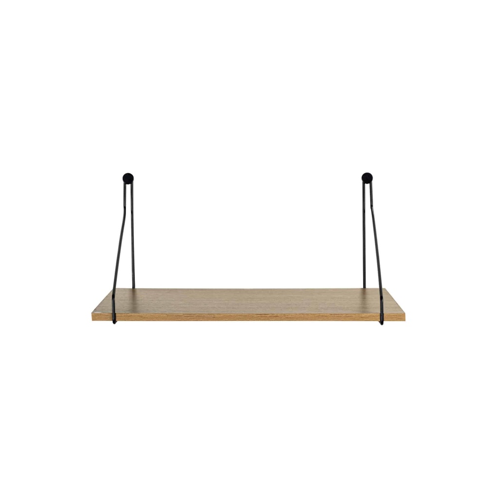 Derek wallshelf - - Svart
