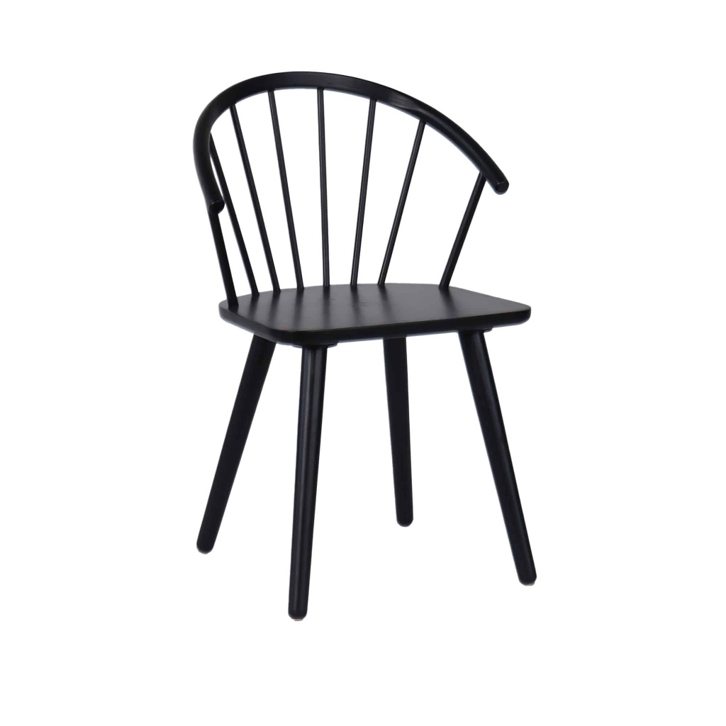 Fauston stol -  - Svart