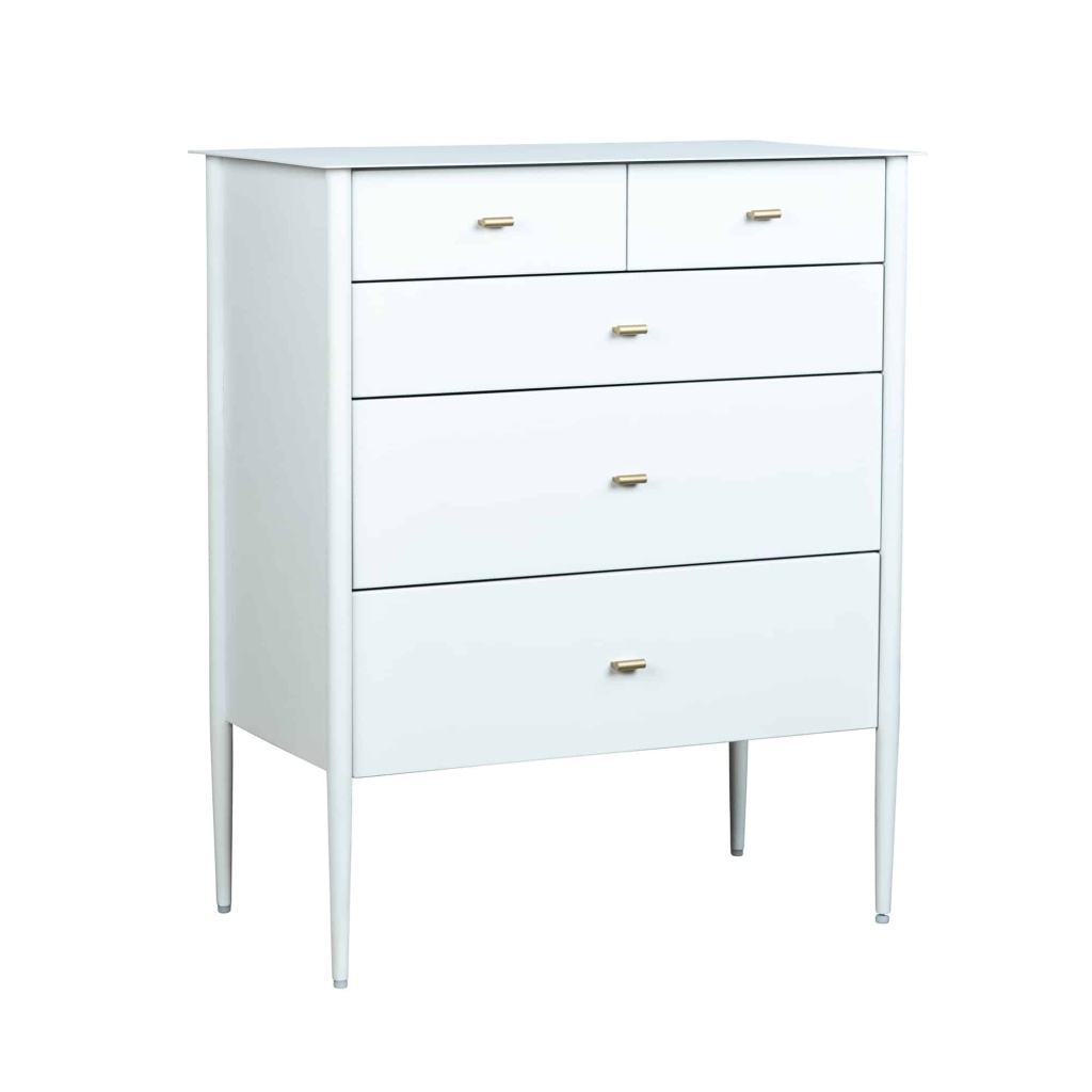 Franklin chest 5 drawers -  - Vit