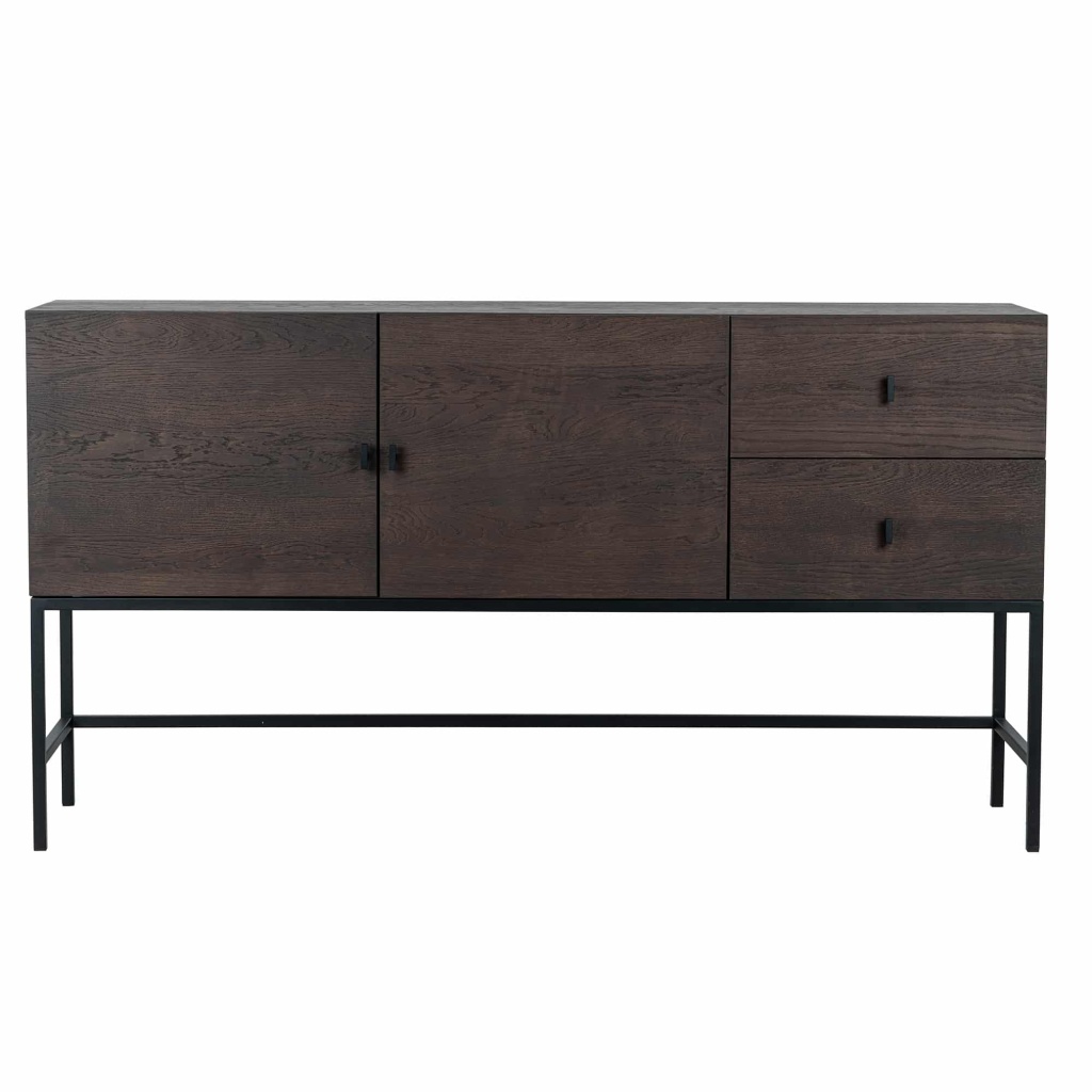 Stil Sidobord -  - Brun