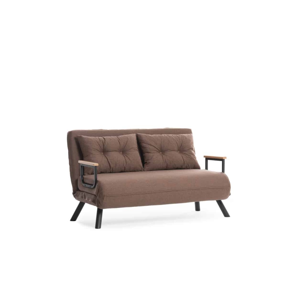 Sando 2-sits bäddsoffa - Ljusbrun