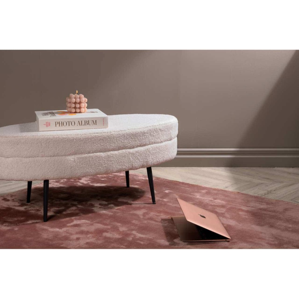 Indra Viskos Matta - 350*250cm - Rosa