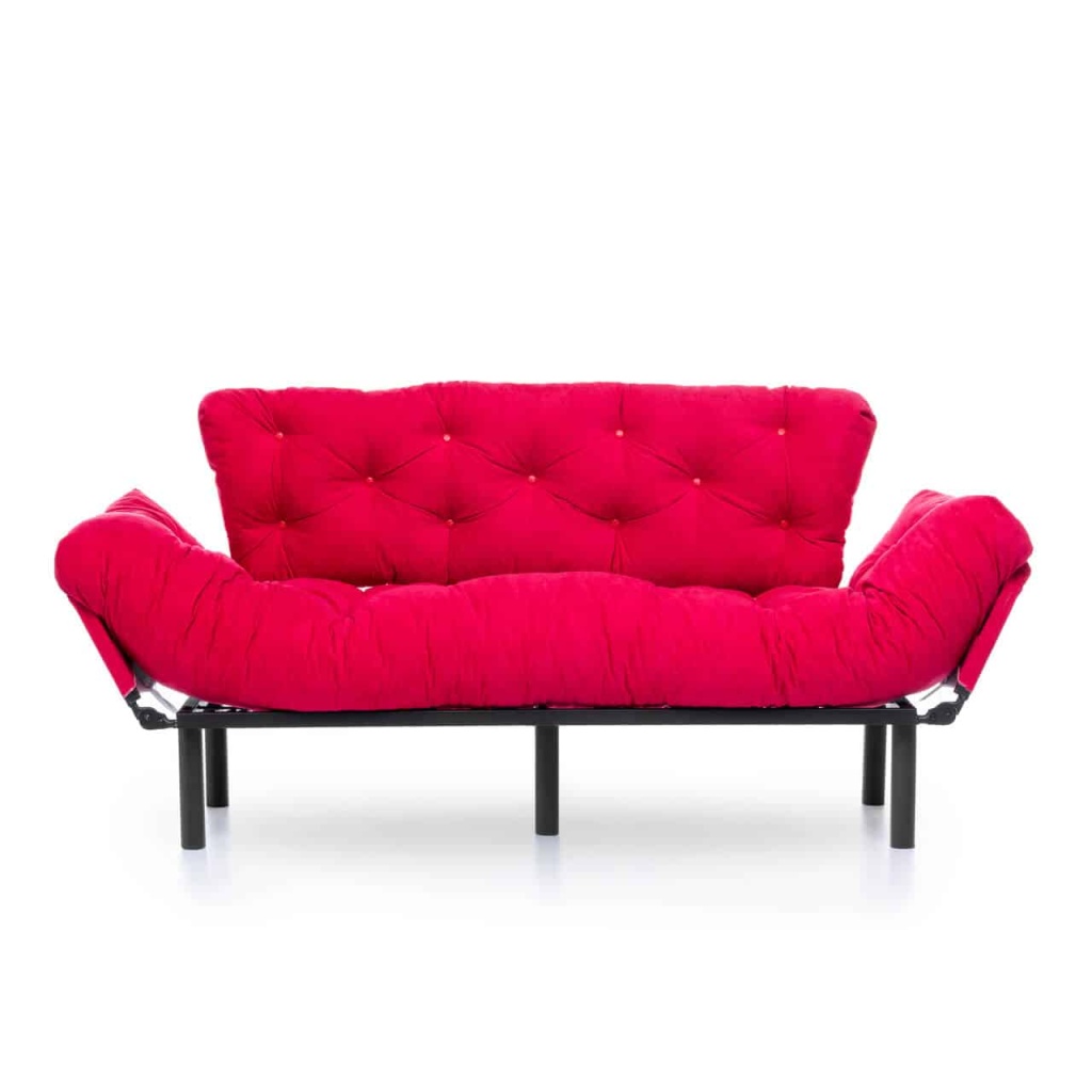 Nitta 2-sits bäddsoffa - Fuschia