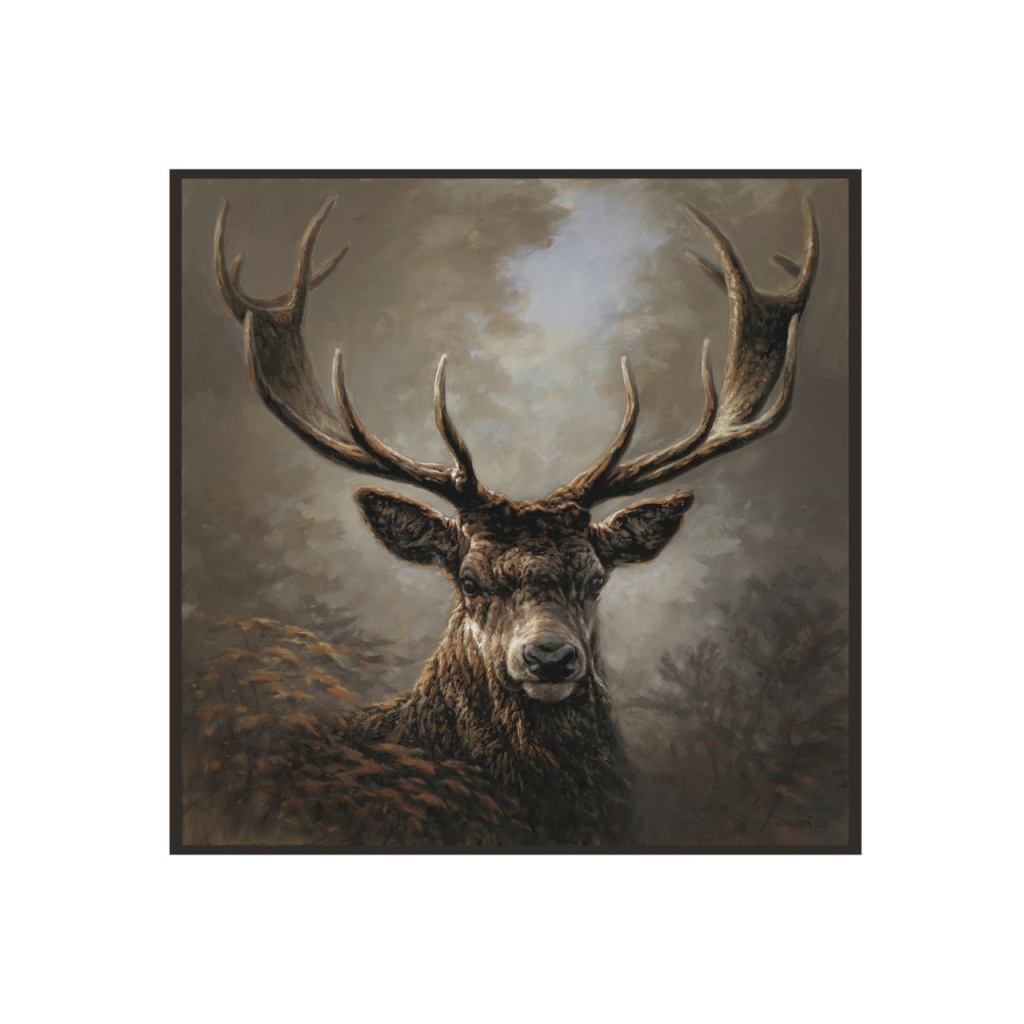 BILDE Vestland m hjort,  80x80, print