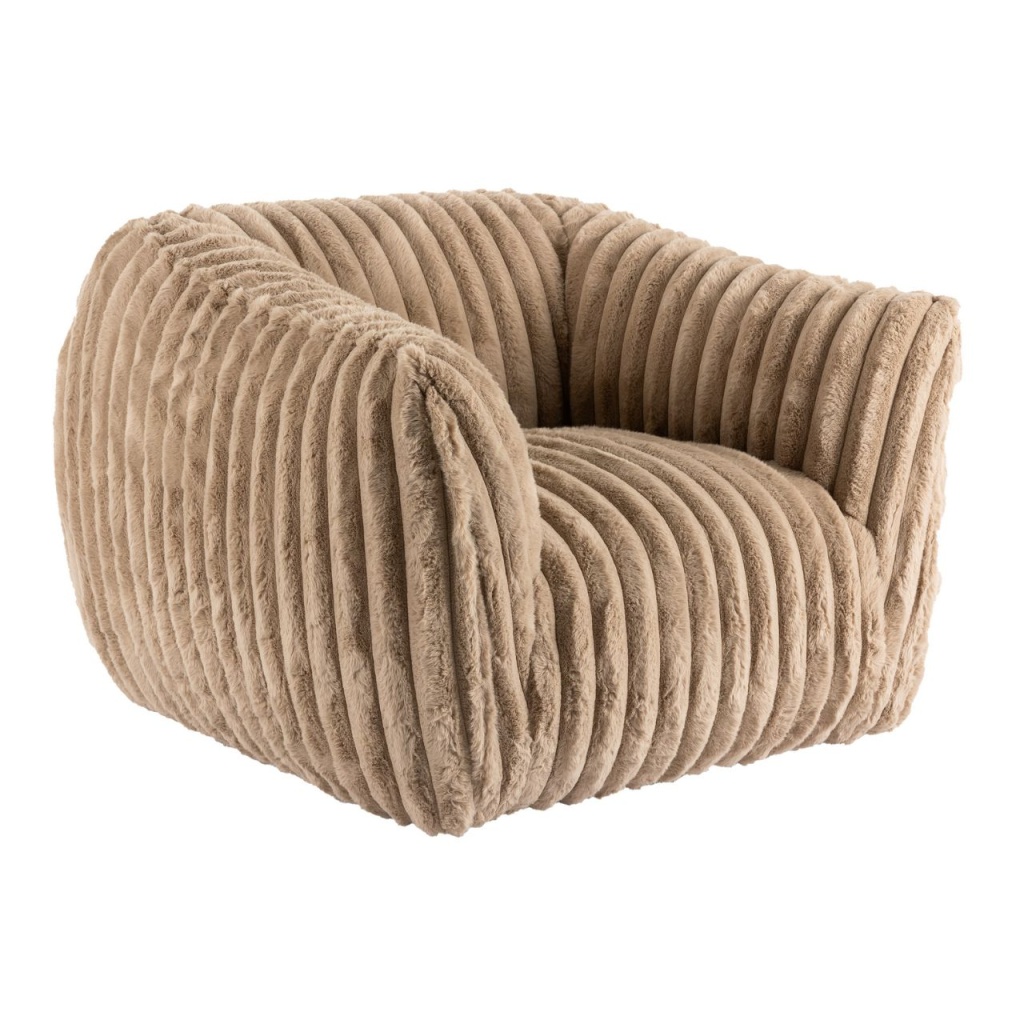 MAJA Fåtölj, tyg beige