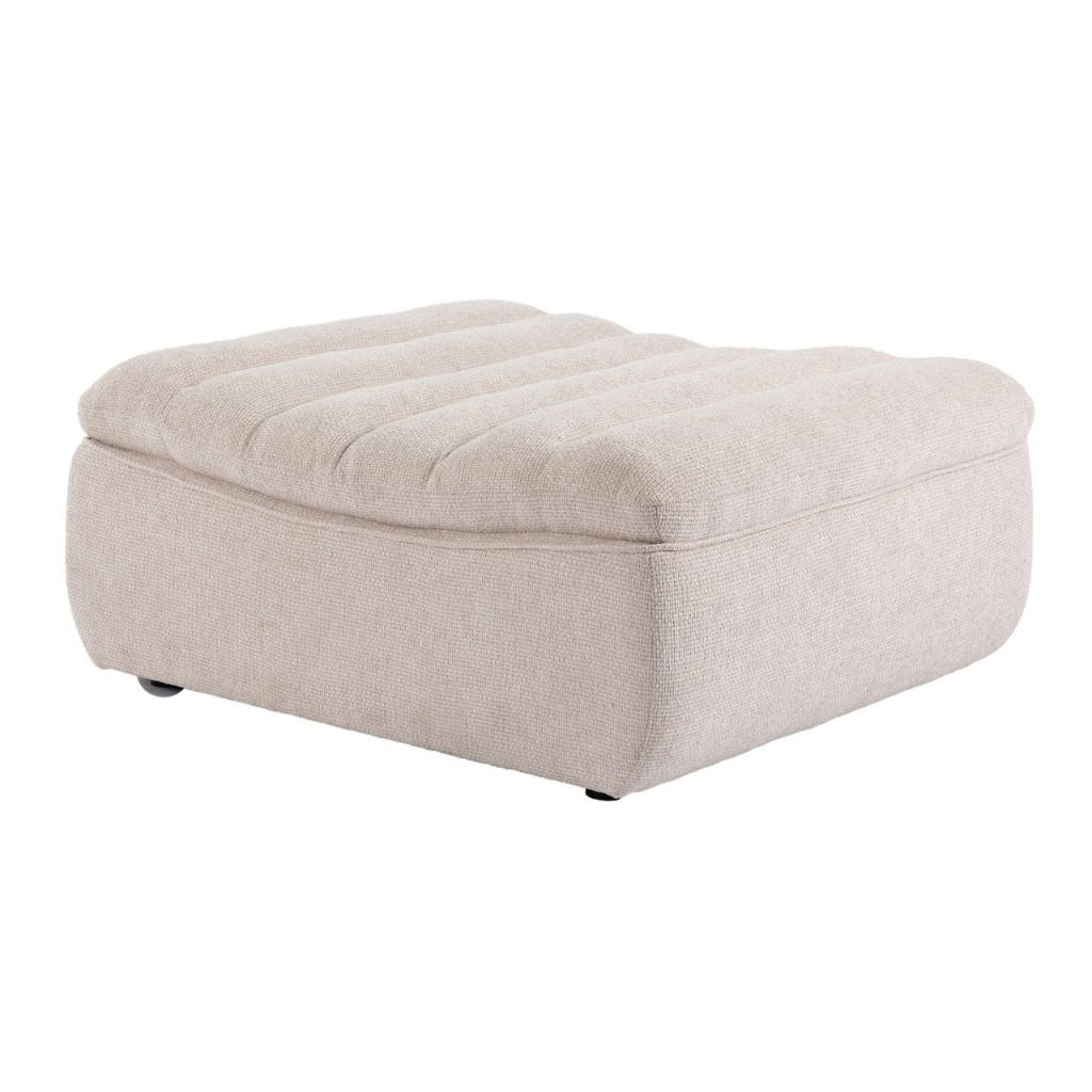 SOLO Ottoman tyg beige