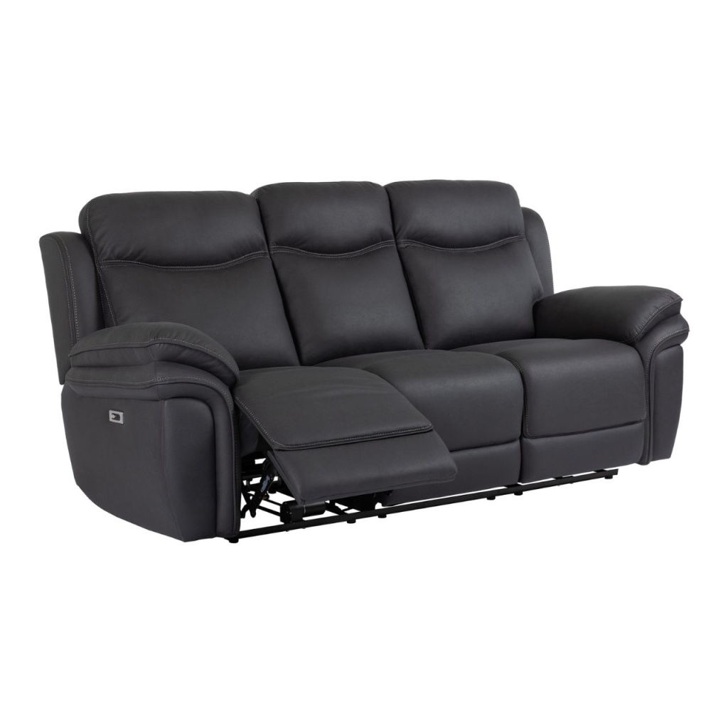 MANNE Reclinersoffa 3 sits, tyg, el