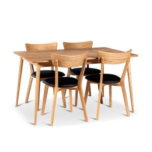 Alborg 140x90 med 4 st.Växjö stol.