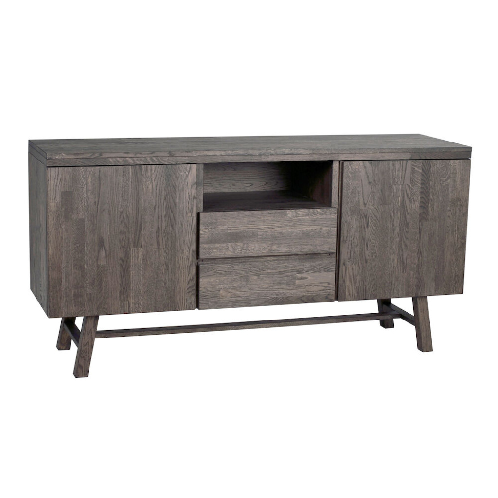 Brooklyn sideboard 160cm mörkbrun ek