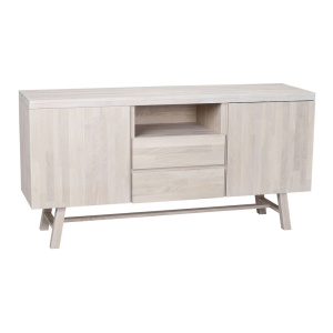Brooklyn sideboard 160cm vitpigmenterad ek