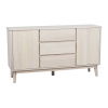 Yumi sideboard 152cm vitpigmenterad ek