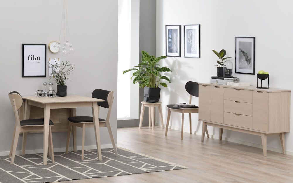 Filippa sideboard 150cm vitpigmenterad ek - Bild 5
