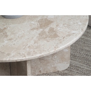Blanc Soffbord – Ø85 cm | Lepard