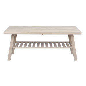 Brooklyn soffbord 130x75 vitpigmenterad ek