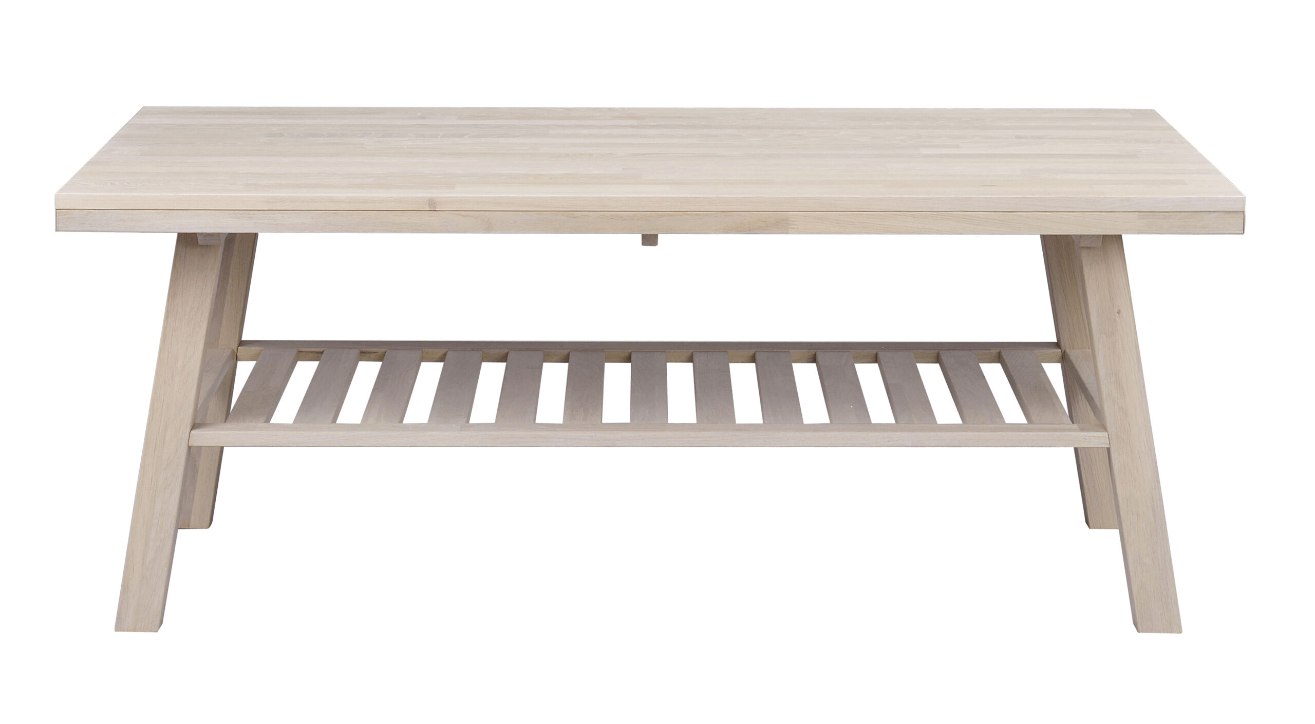 Brooklyn soffbord 130x75 vitpigmenterad ek