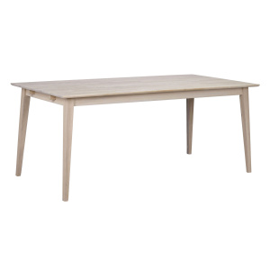 Filippa matbord 180 vitpigmenterad ek