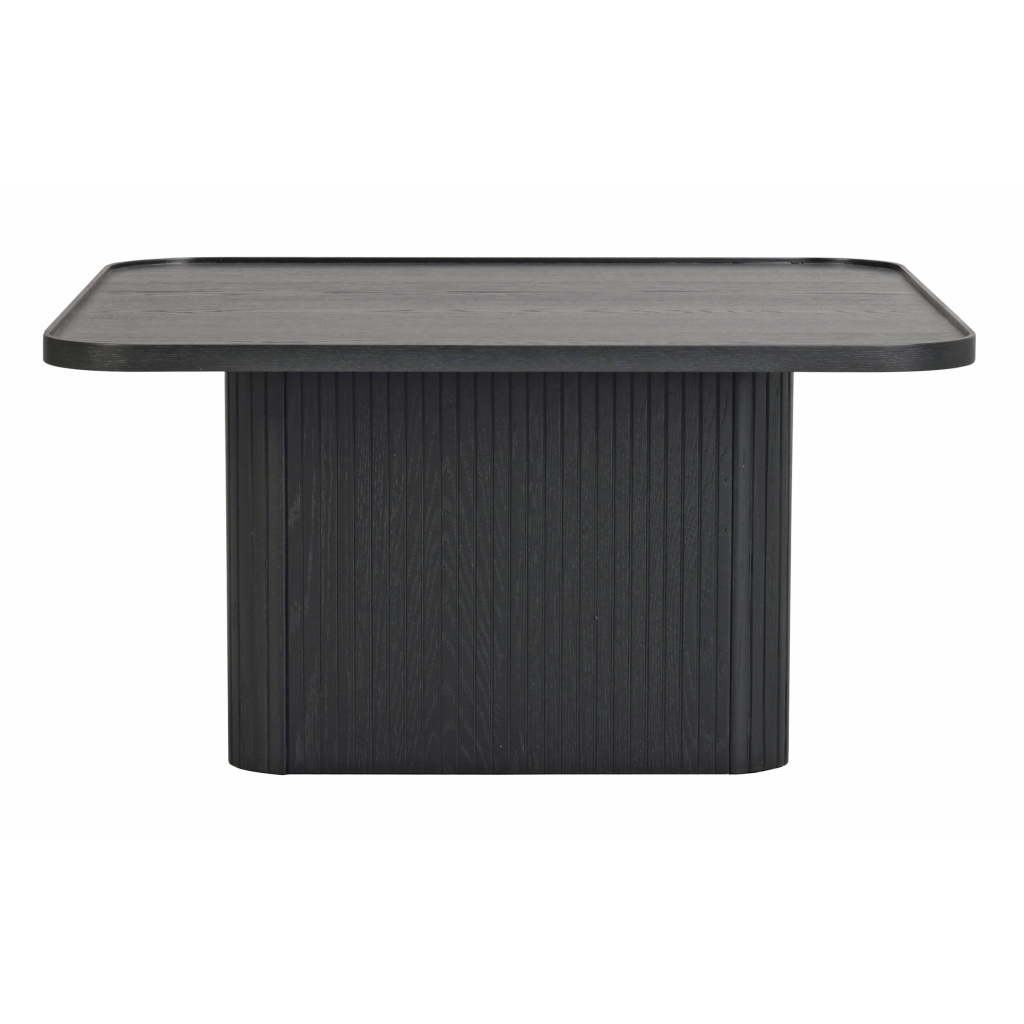Sullivan soffbord 80x80 svart ek