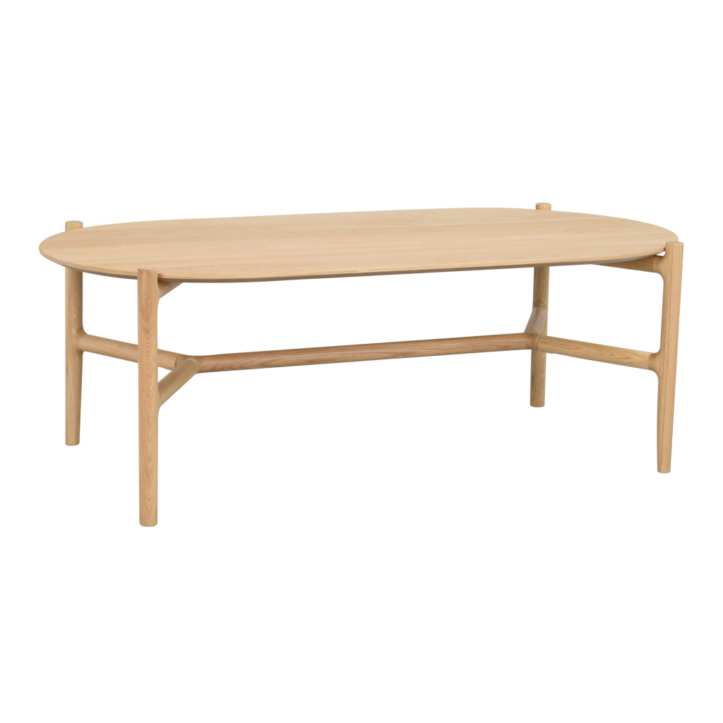 Holton soffbord ovalt 130x65 ek