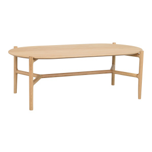 Holton soffbord ovalt 130x65 ek