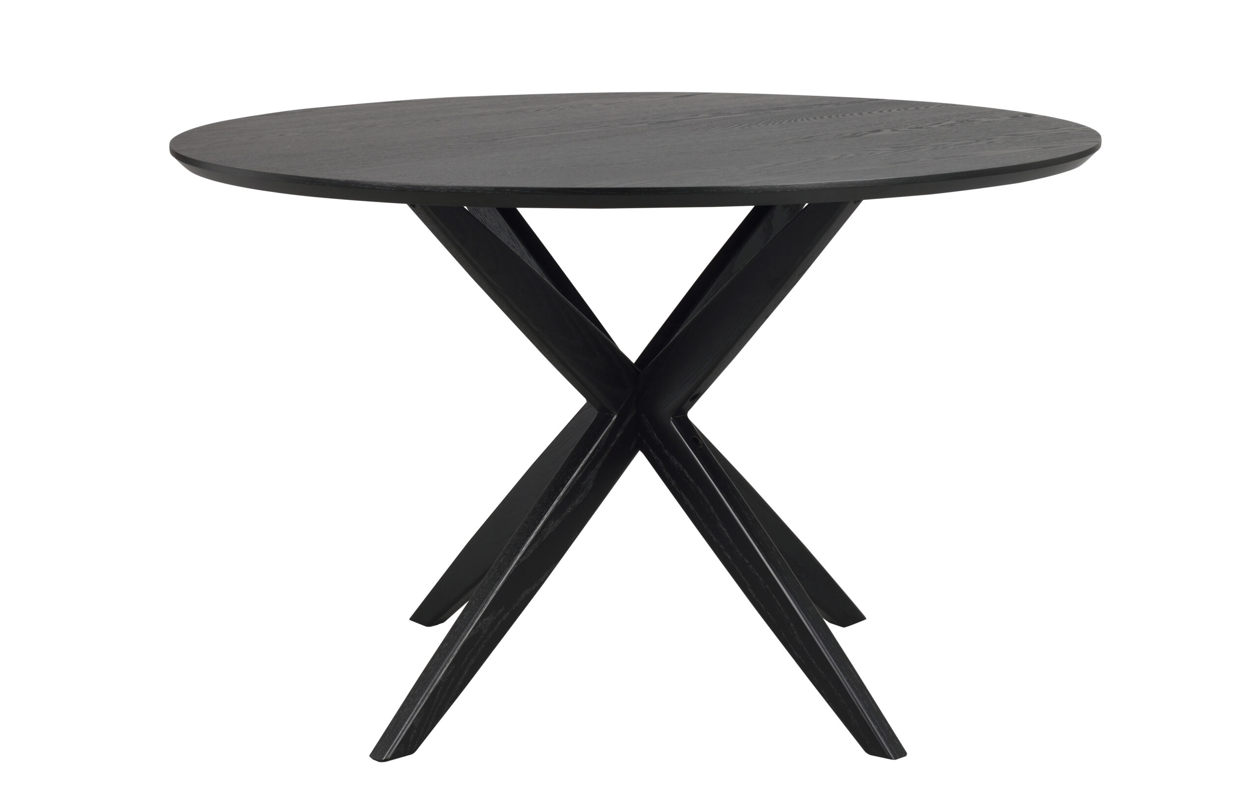 Calverton matbord runt Ø120 svart ek