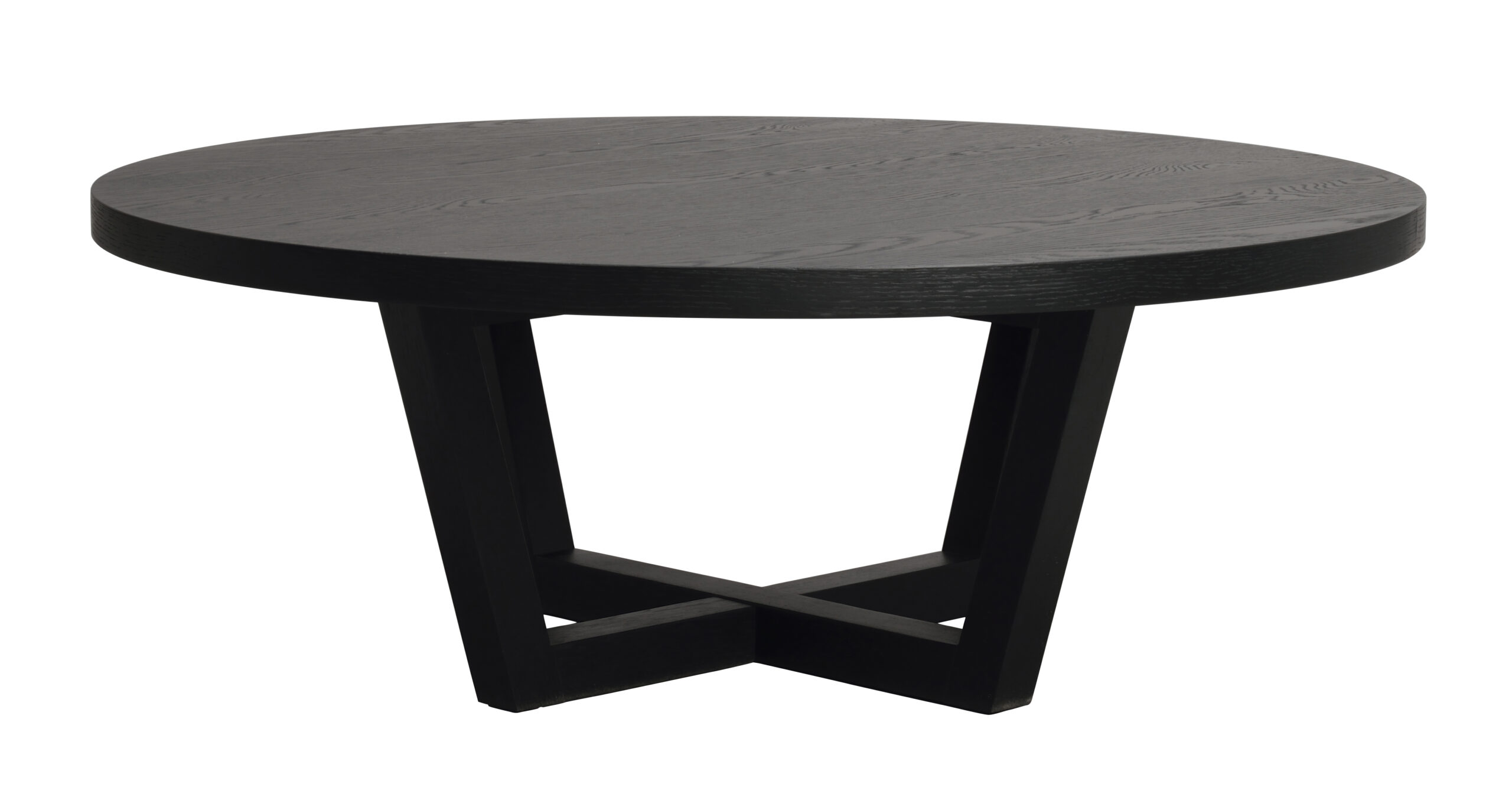 Boxford soffbord runt Ø110 svart ek