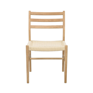 Harlan stol ek/flätad sits