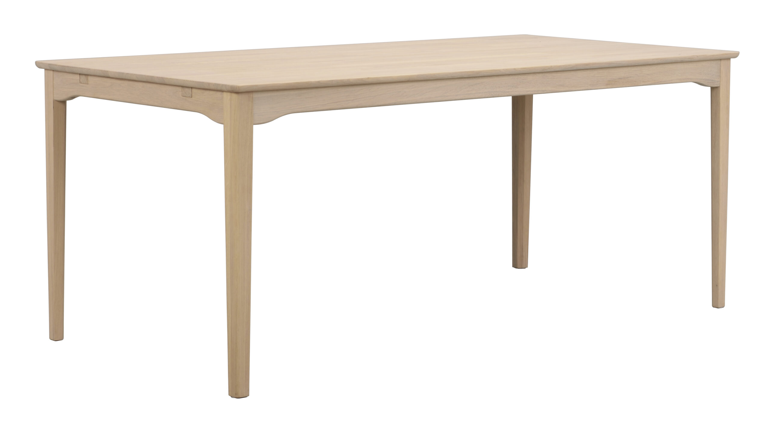Markham matbord 180 vitpigmenterad ek