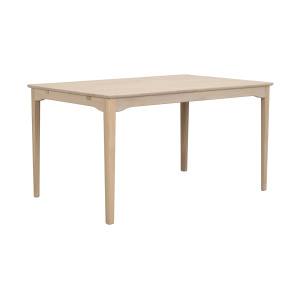 Markham matbord 140 vitpigmenterad ek