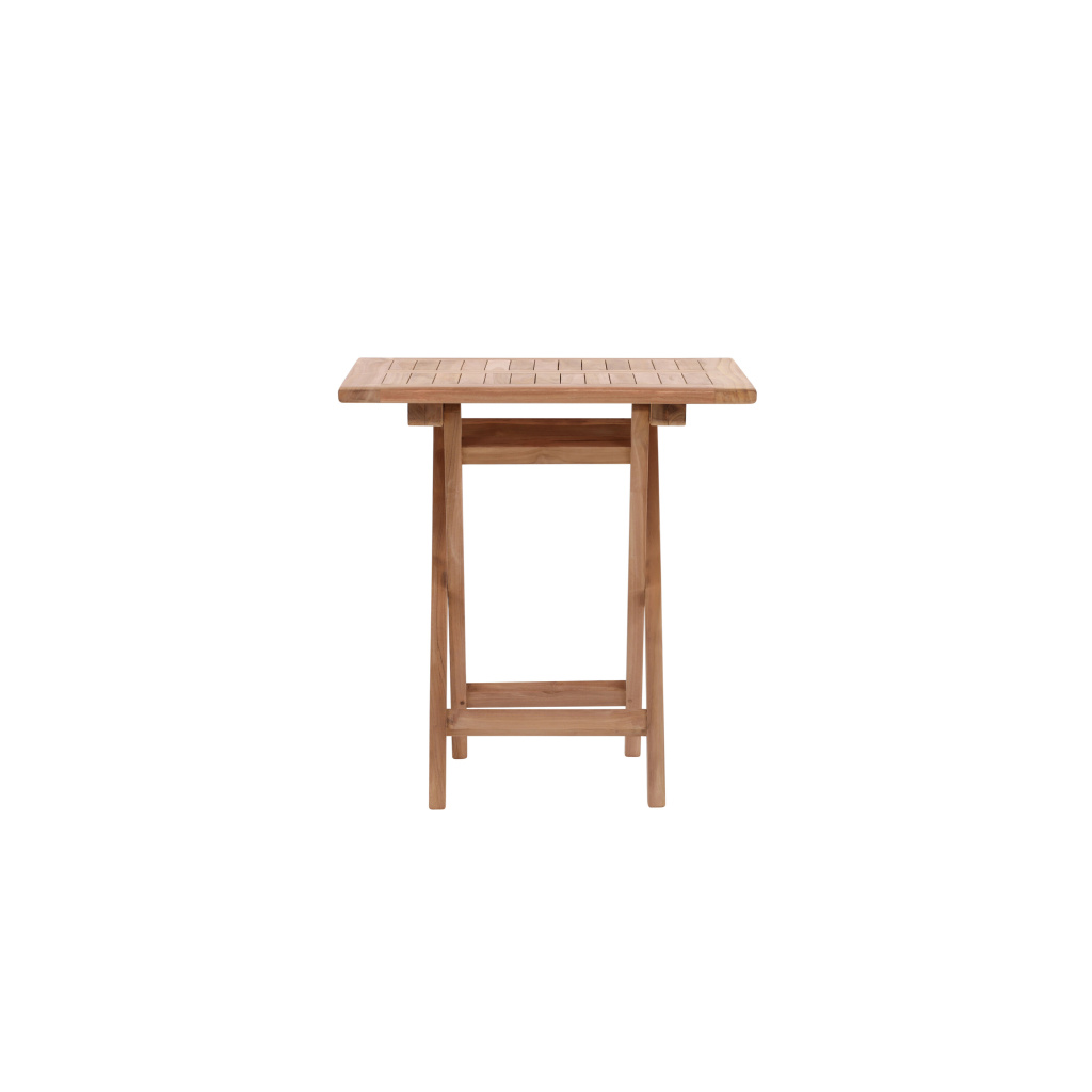 Kenya - Folding Bord- Natural - Teak - 70*70cm