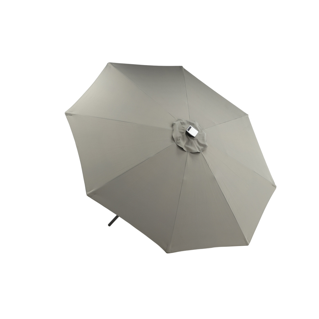 Sabal - Umbrella with LED- Grey - - 270cm