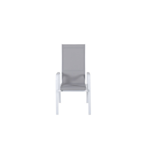 Copacabana Recliner Stol - Vit/Grey | Stol för matbord