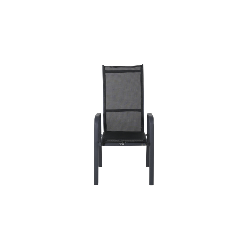 Copacabana Recliner Stol - Svart/Svart | Stol för matbord