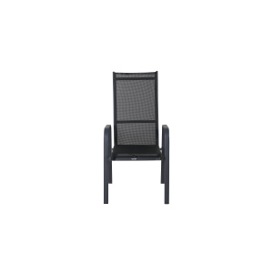Copacabana Recliner Stol - Svart/Svart | Stol för matbord