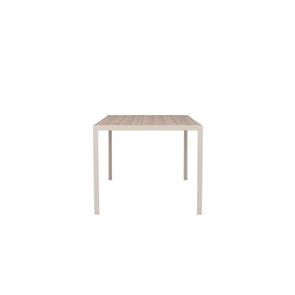 Break Bord 205*90 - Beige/Aintwood Teaklook