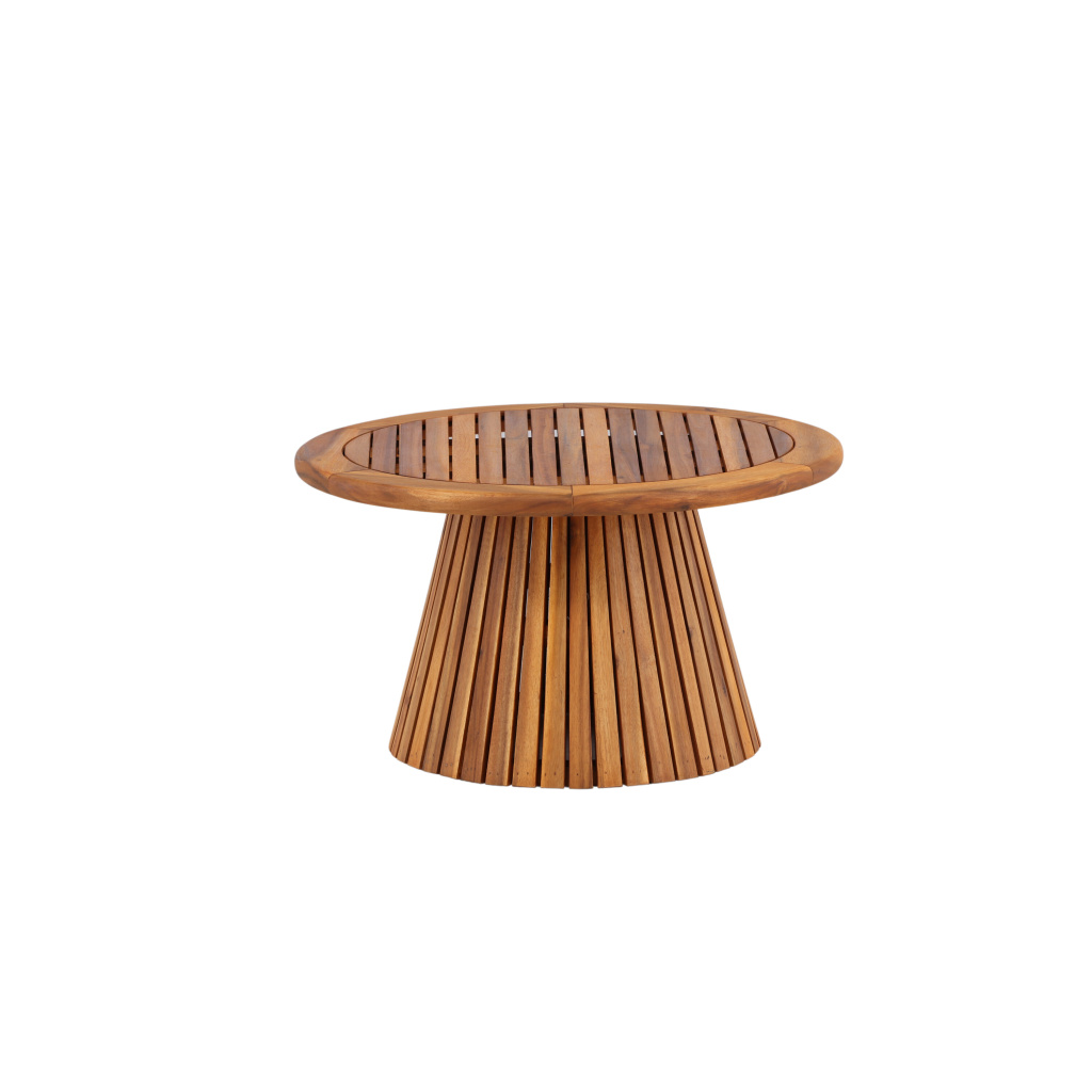Lumpur Soffa Bord Akacia - Teaklook / Runt ø70**40 | Soffgrupp