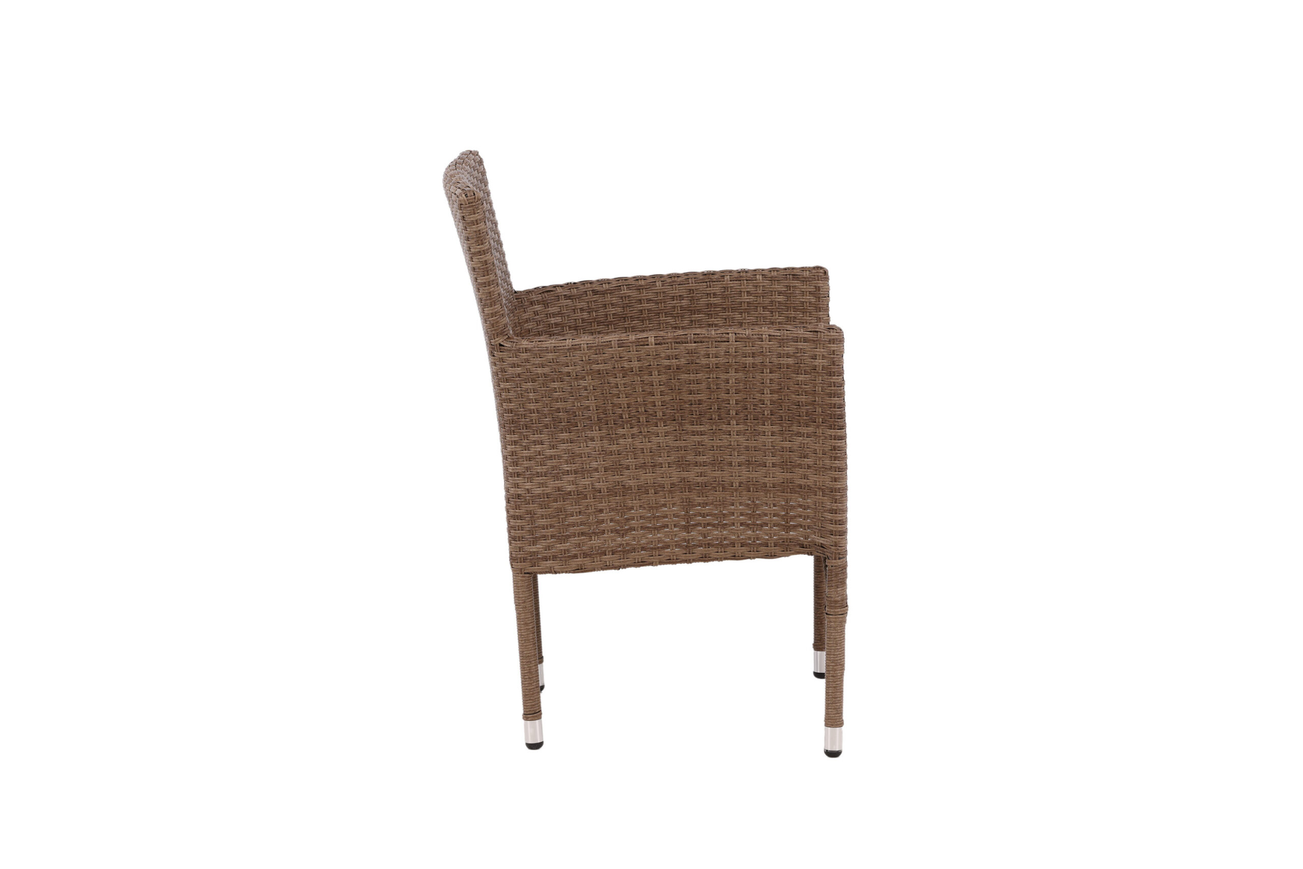 Malina Middagchair Alumnium - Nature / Wicker