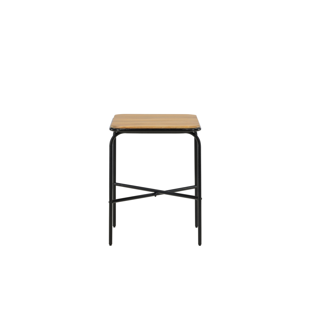 Holmbeck Cafetable Steel - Svart / Rektangulär 55*70*74