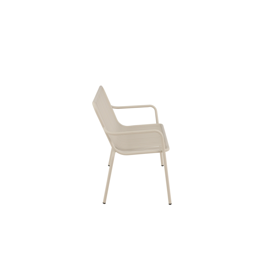 Peking Bänk/sofa Aluminium - Beige /