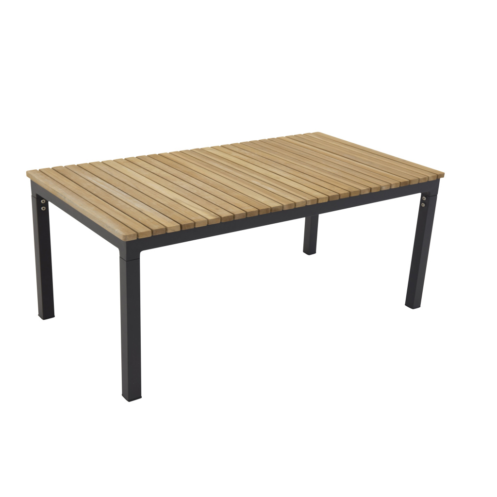Brasilia Soffa Bord - Svart/Teak | Soffgrupp