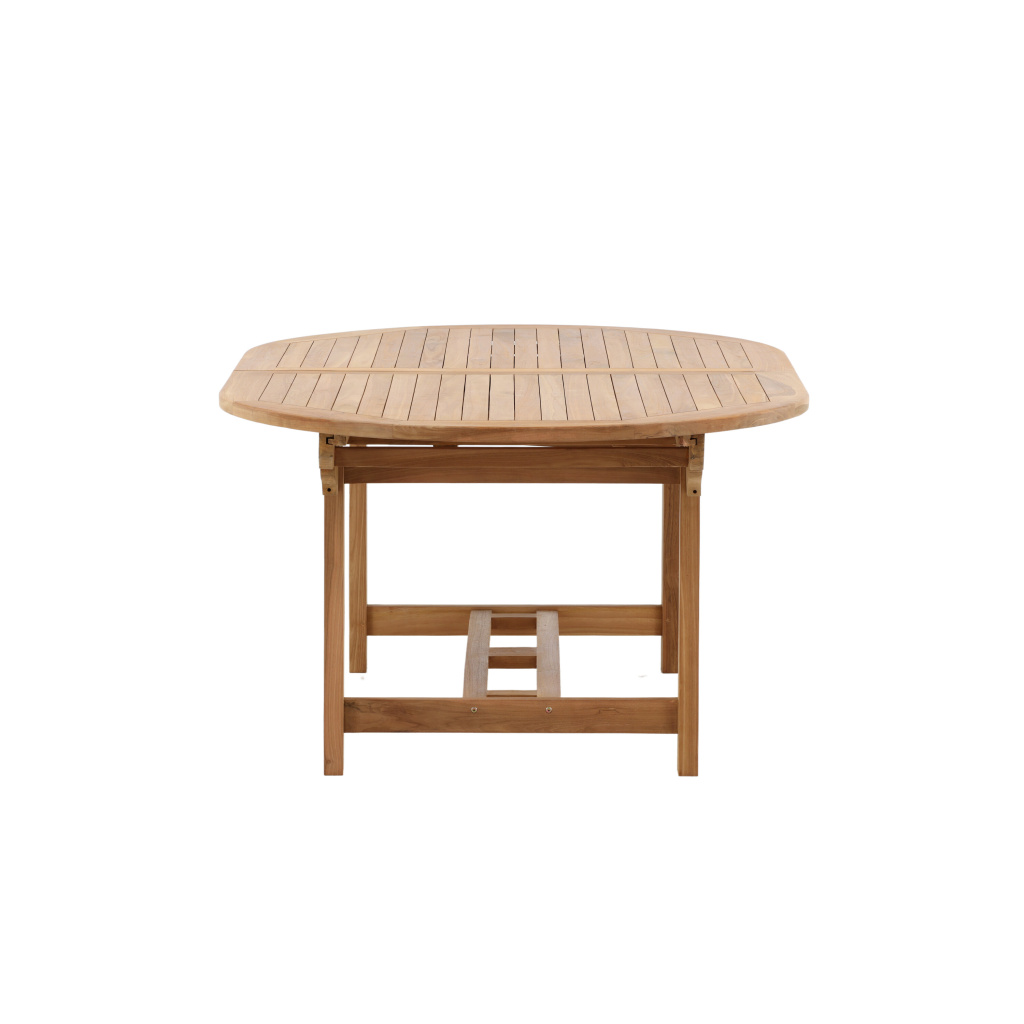 Kenya Oval Matbord 180/240*120*H75 -Teak | Matgrupp