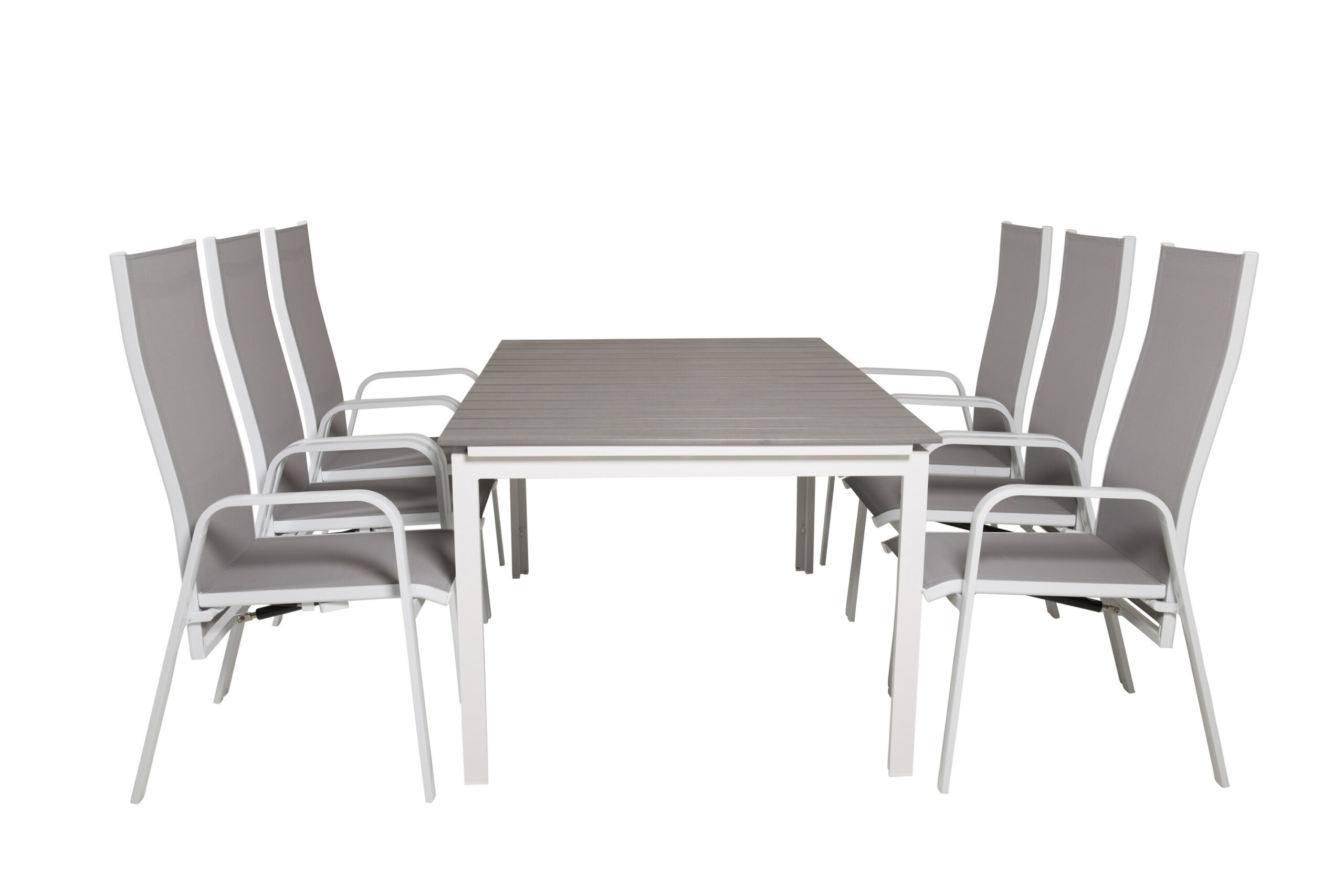 Levels Bord 160/240 - Vit/Grey - Copacabana Recliner Stol - Vit/Grey 6 | Stol för matbord