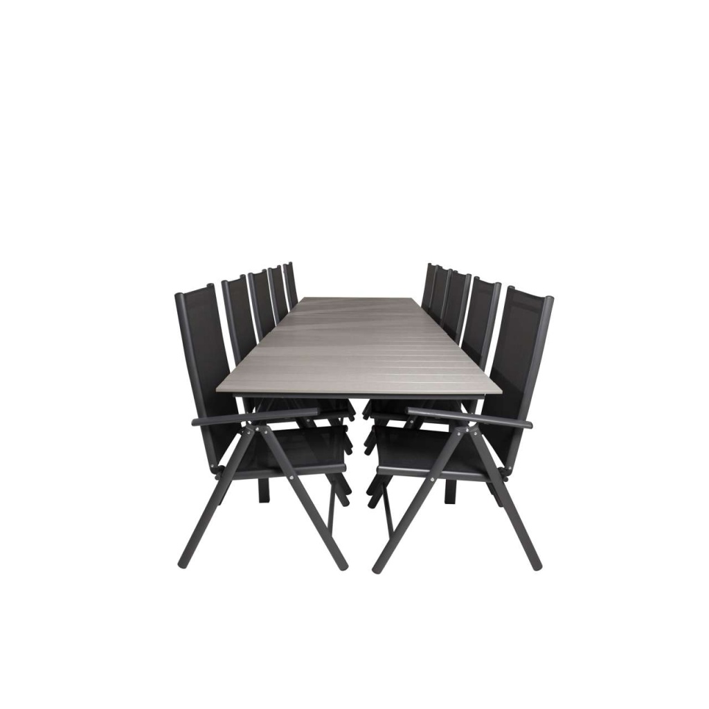 Levels Bord 229/310 - Svart/Grey - Break 5:pos Stol - Svart/Svart 10 | Stol för matbord