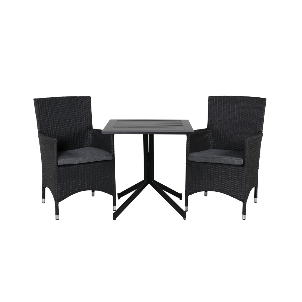 Way café table 70*70+Malin Fåtölj