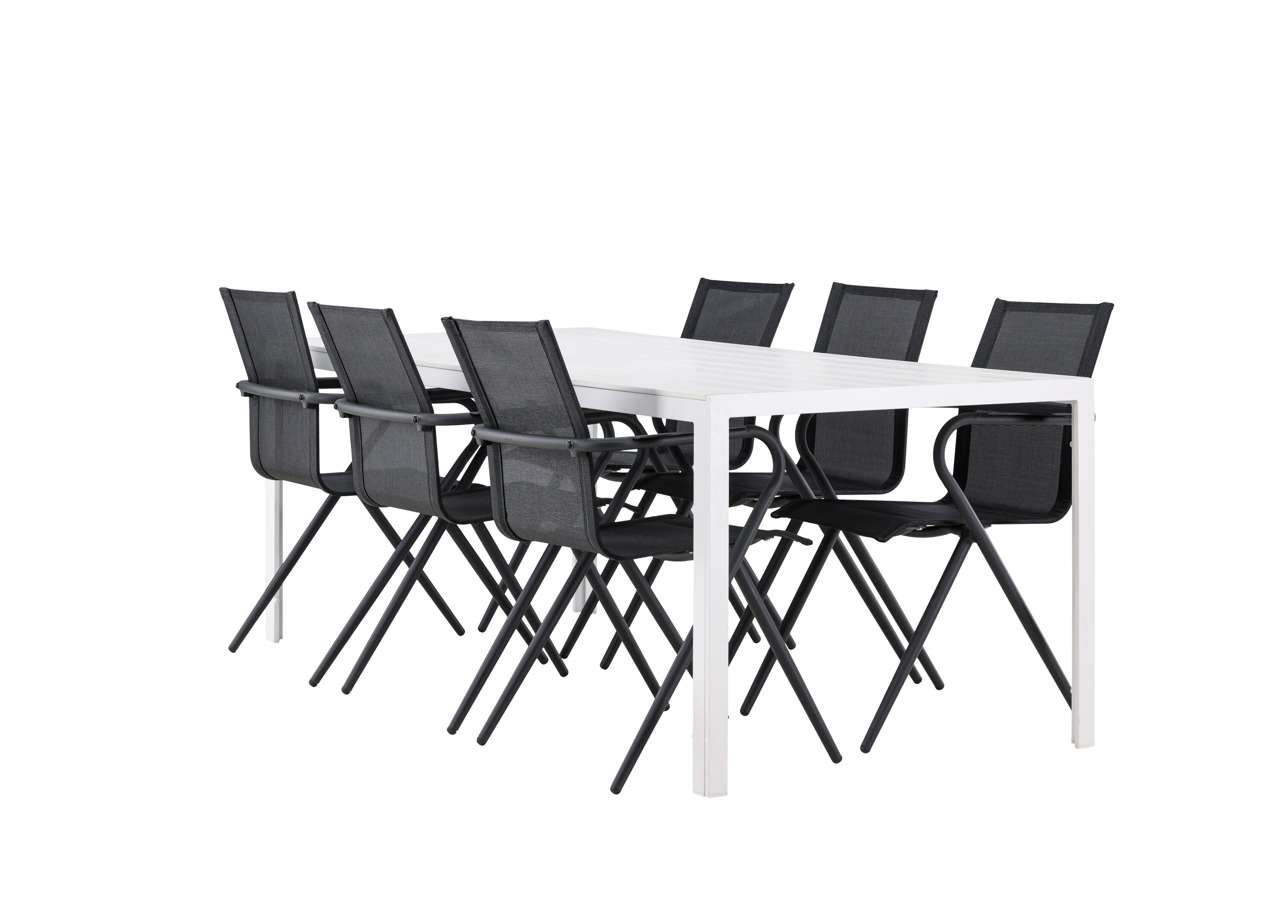 Break Matbord – Vit / Vit Aintwood | Alina Middag Stol | Matgrupp | Stol för matbord - Bild 7