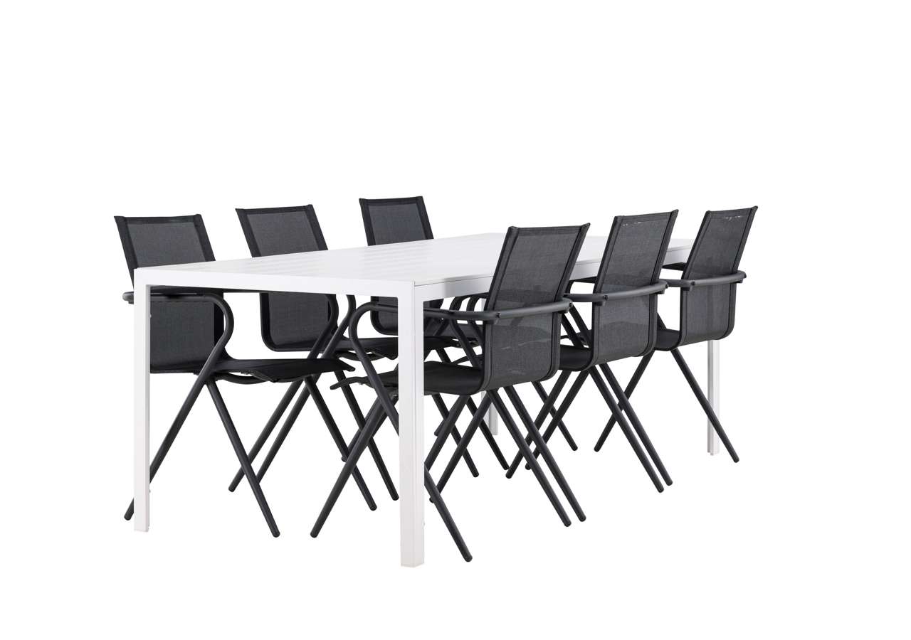 Break Matbord – Vit / Vit Aintwood | Alina Middag Stol | Matgrupp | Stol för matbord - Bild 9
