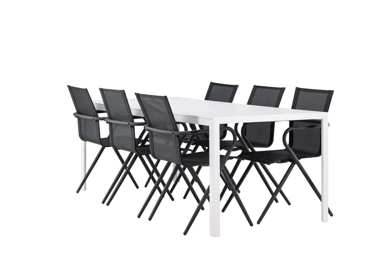 Break Matbord – Vit / Vit Aintwood | Alina Middag Stol | Matgrupp | Stol för matbord - Bild 13